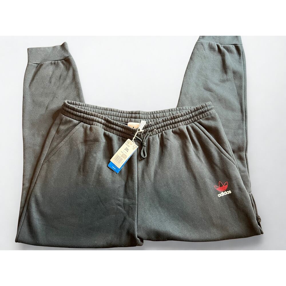 Adidas men 2XL pants originals black new with tag